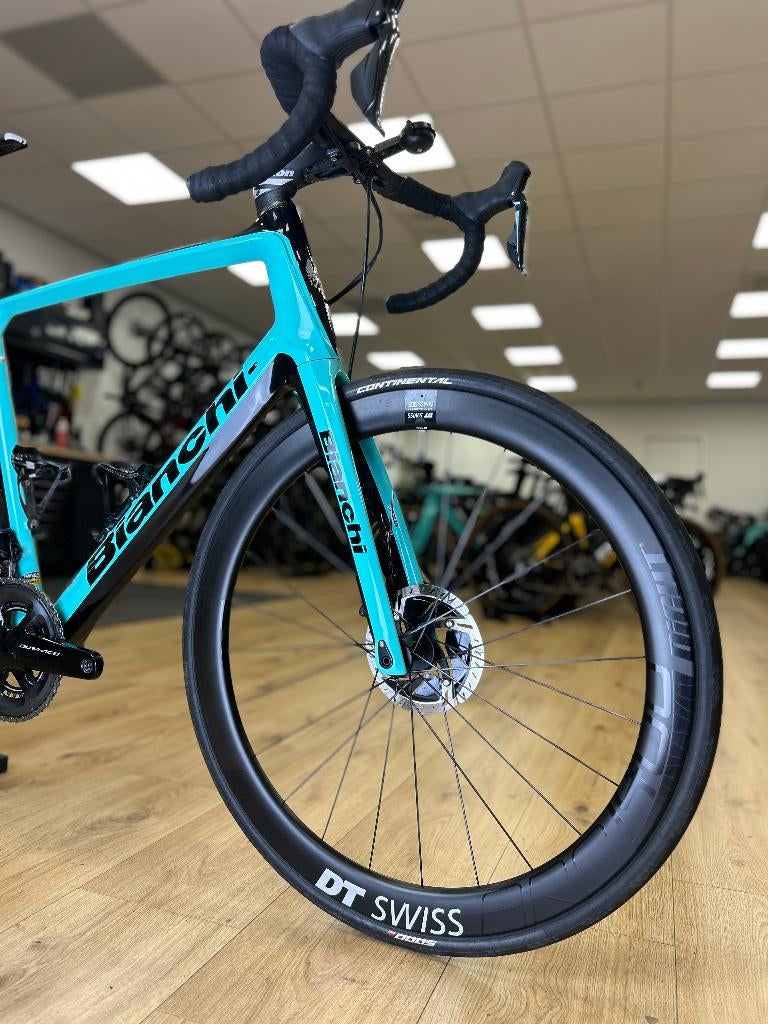 Bianchi Infinito CV Dura Ace Di2 Carbon Racefiets, Ophalen of Verzenden, Zo goed als nieuw, Overige typen
