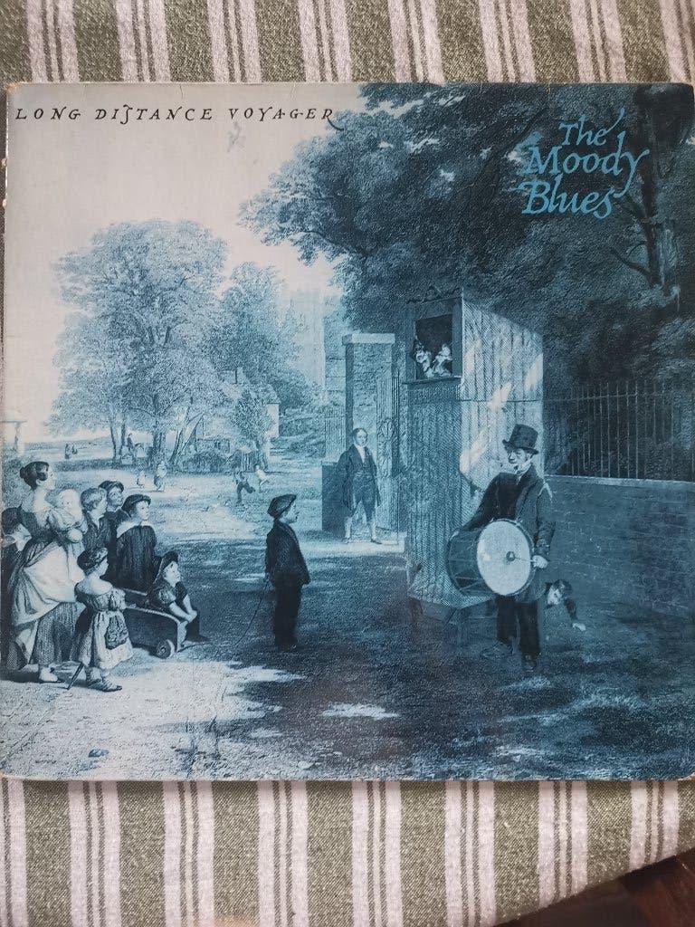 The Moody Blues - Long Distance Voyager LP (1981), LP, Gebruikt, Pop, Ophalen of Verzenden