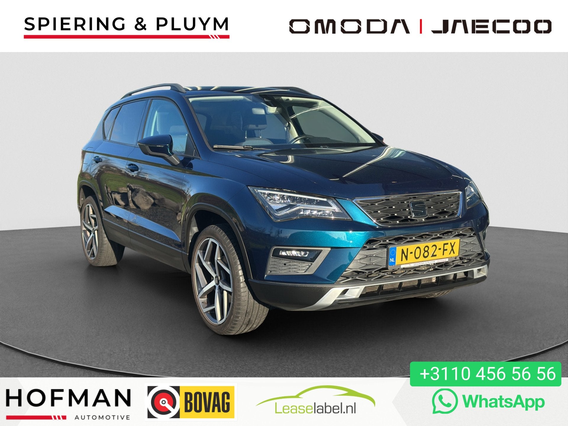 SEAT Ateca 1.0 EcoTSI Style Business Intense | Carplay | Vir, Voorwielaandrijving, Stof, Gebruikt, Euro 6