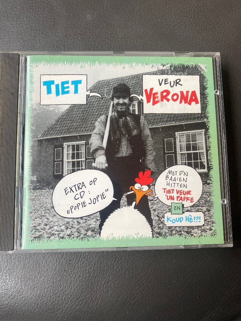 Tiet veur Verona - CD (1988) - Popie Jopie, Gebruikt, Inclusief doosje, Ophalen of Verzenden, Pop