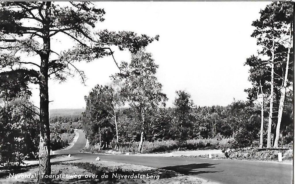 Toeristenweg Nijverdalseberg oude ansichtkaart ( 6303 ), Ophalen of Verzenden, 1960 tot 1980, Gelopen, Noord-Brabant