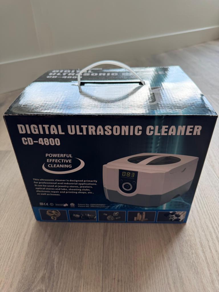 Digitale Ultrasoon Reiniger CD-4800 - Krachtige Reiniging, Ophalen, Nieuw