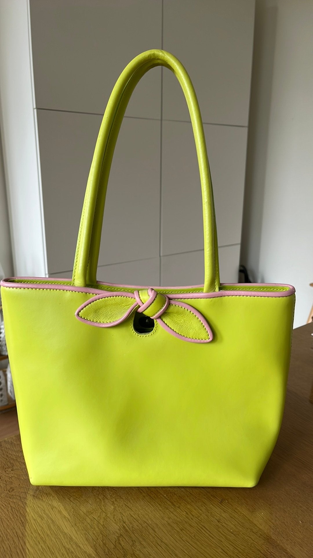 SUPERMOOIE FURLA TAS, Verzenden, Zo goed als nieuw, Groen, Handtas