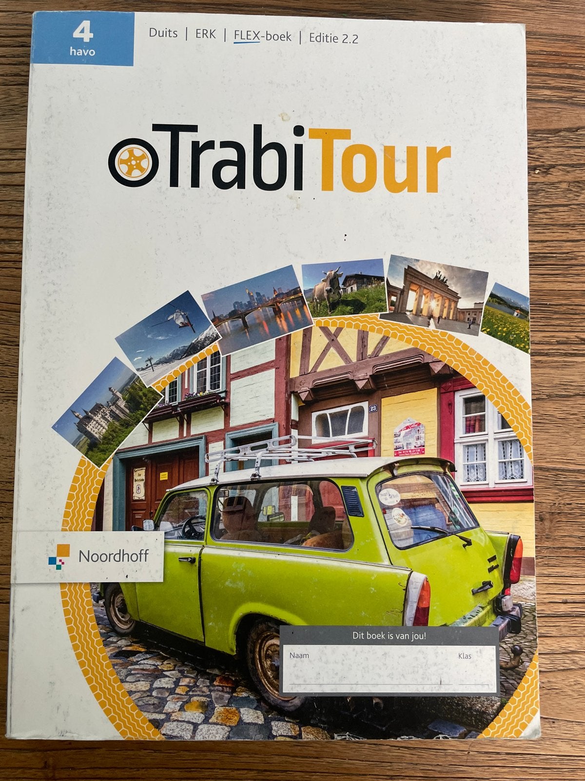 TrabiTour Duits 4 havo FLEX-boek Editie 2.2 Noordhoff, Boeken, Ophalen of Verzenden, Gelezen, HAVO, Duits