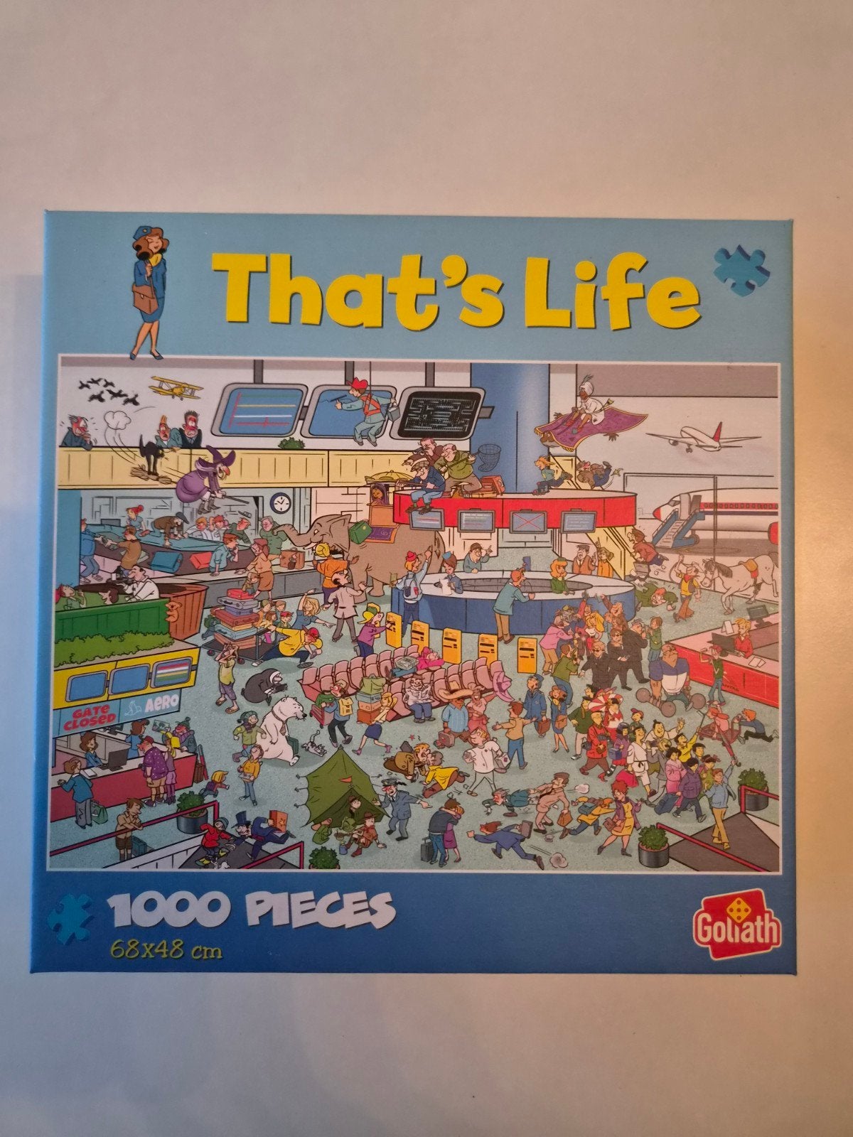 Goliath That's Life Legpuzzel 1000 stukjes, Ophalen of Verzenden, 500 t/m 1500 stukjes, Zo goed als nieuw, Legpuzzel