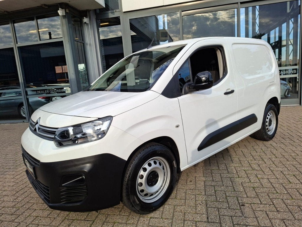 Citroen BERLINGO 1.2 AUTOMAAT 130PK L1H1 NAVI PDC-CAMERA AIR, Auto's, Bestelauto's, Automaat, 1199 cc, Citroën, Wit