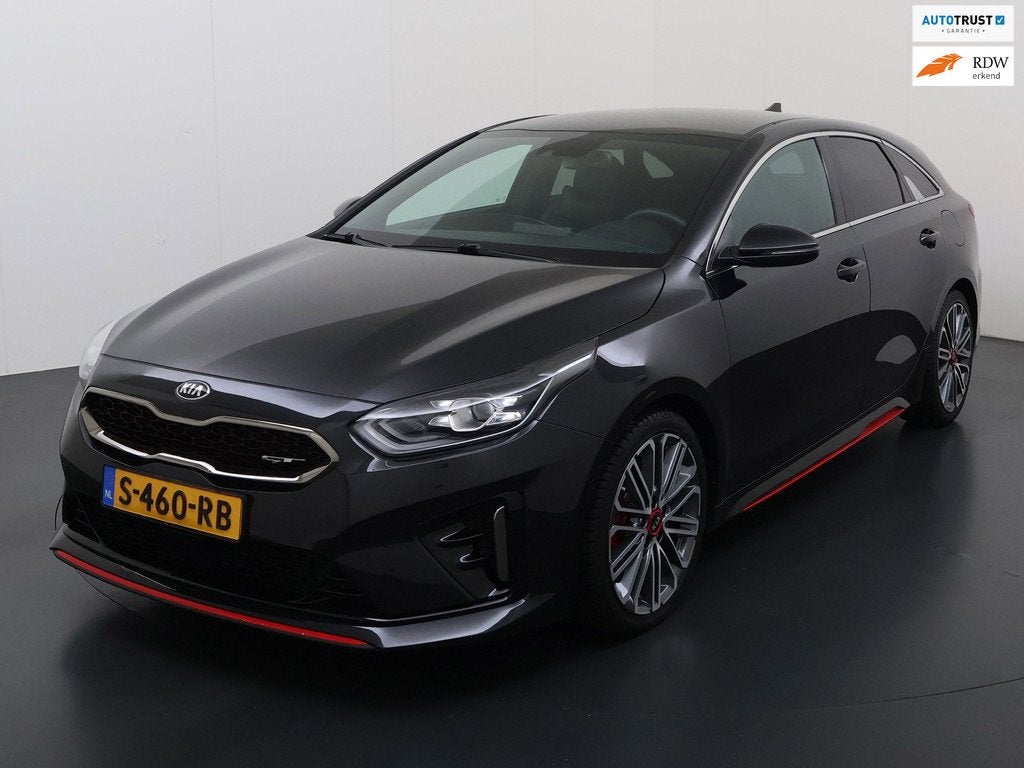 Kia ProCeed 1.6 T-GDI GT, Auto's, Kia, 15 km/l, Gebruikt, Zwart, 66 €/maand