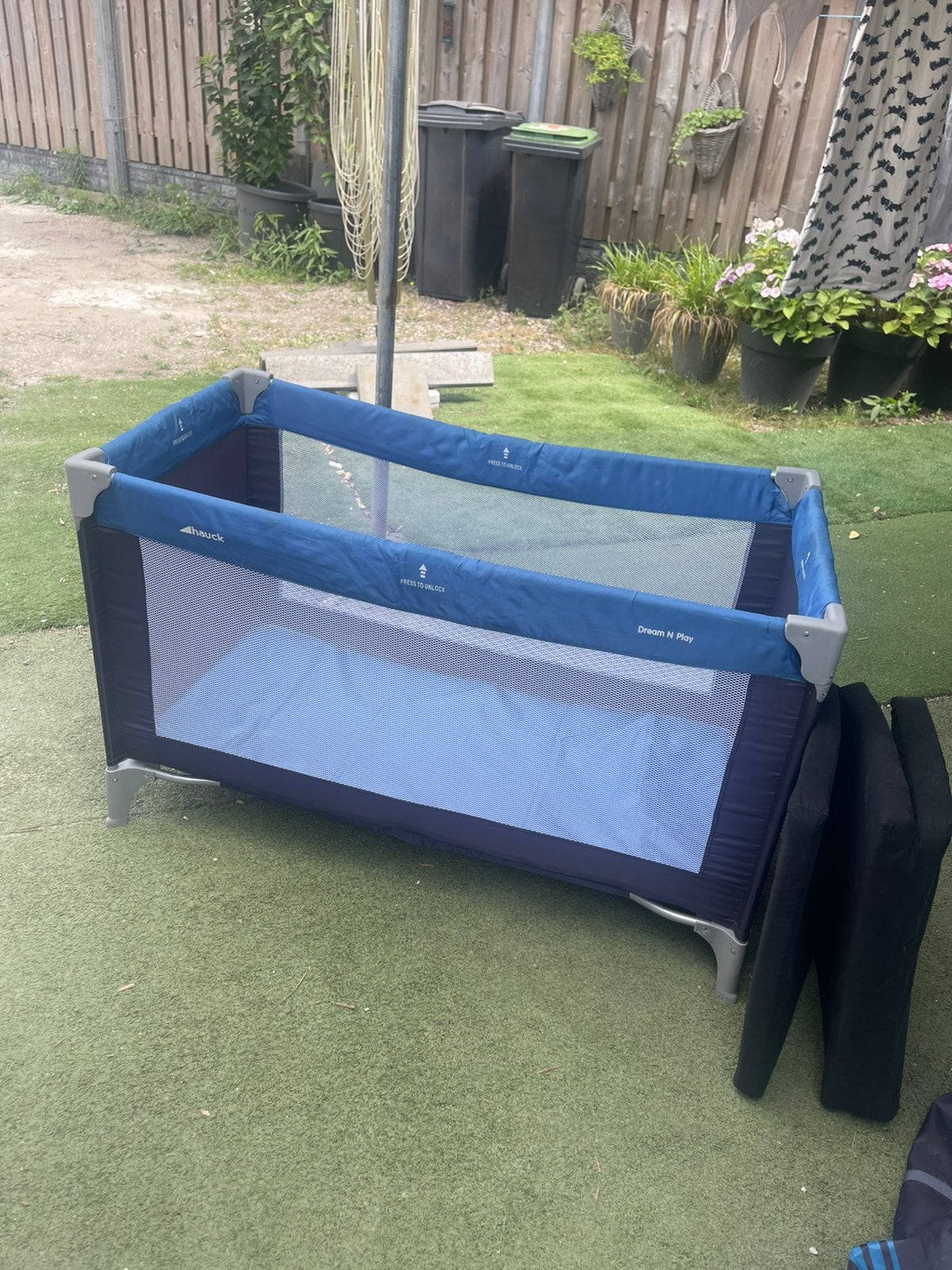Campingbedje, Kinderen en Baby's, Ophalen, Zo goed als nieuw, Reisbedje
