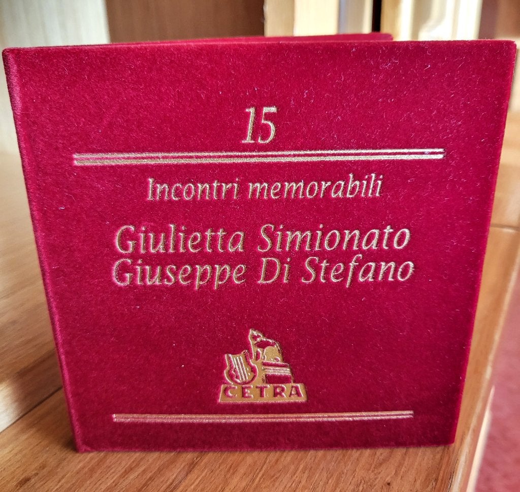 Incontri memorabili Vol. 15: Giulietta Simionato, Di Stefano, Boxset, Opera of Operette, Ophalen of Verzenden, Zo goed als nieuw