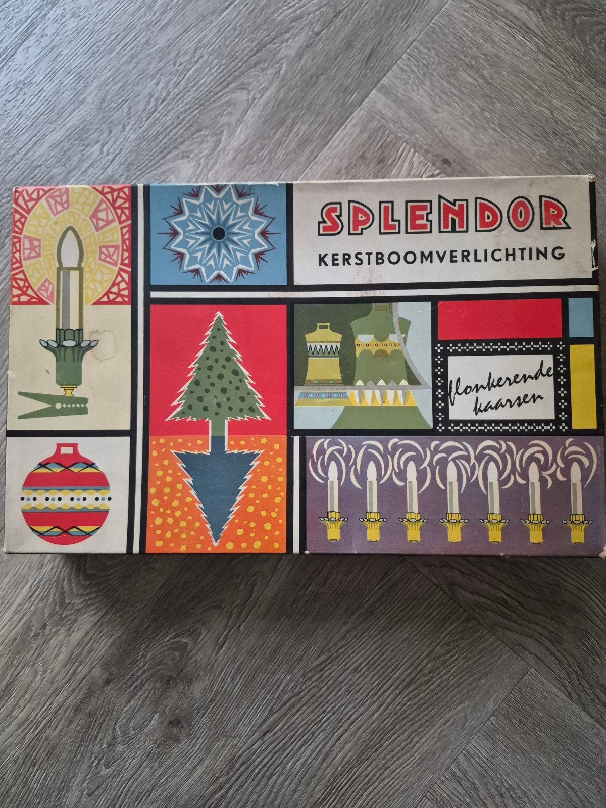 Vintage kerstverlichting, Ophalen of Verzenden, Gebruikt