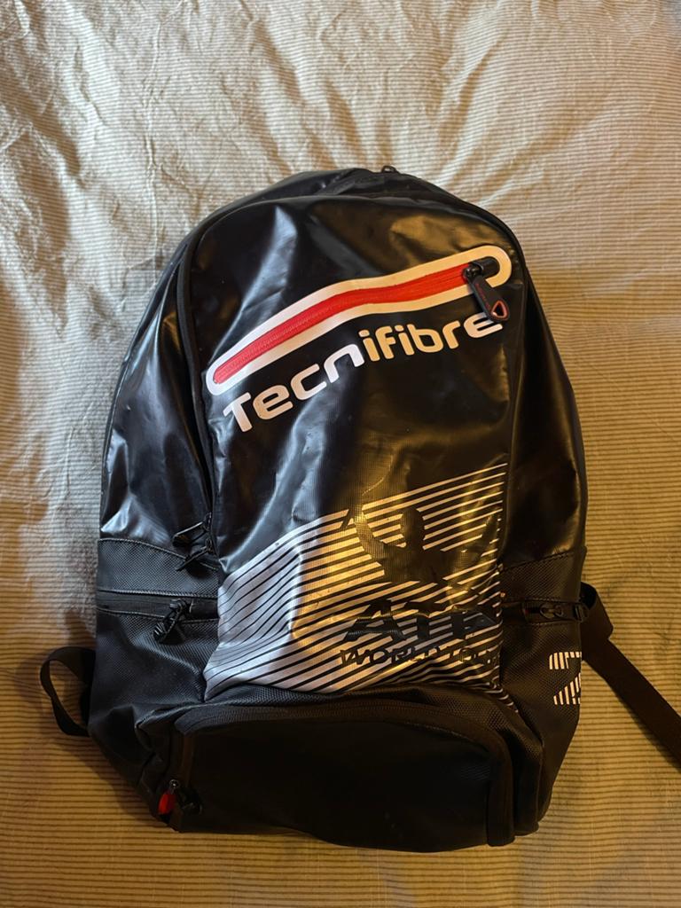 Tecnifibre Rackpack L Sporttas/Rugzak - Zwart 25L, Overige merken, 25 tot 40 cm, Ophalen of Verzenden, Zo goed als nieuw