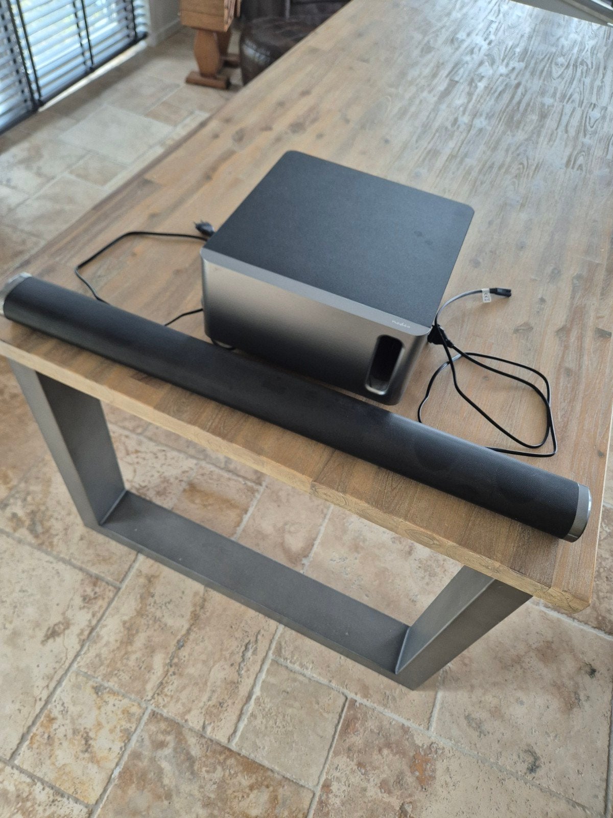 Nedis Soundbar met subwoofer, Ophalen of Verzenden, Met externe subwoofer, Gebruikt