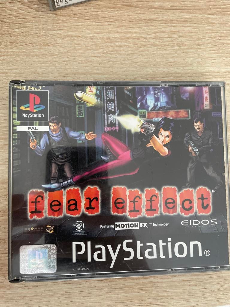 Fear Effect - PlayStation 1 (PS1) - Geen boekje, Gebruikt, 1 speler, Vanaf 16 jaar, Ophalen