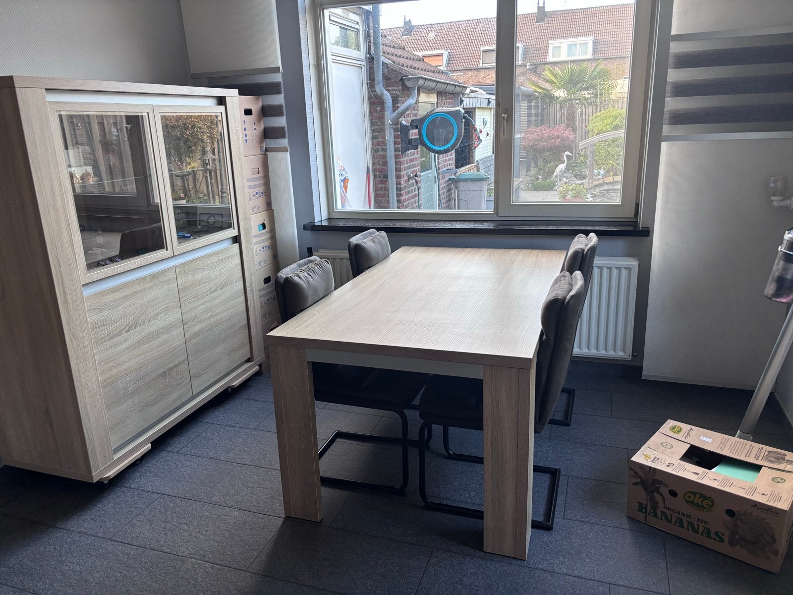 Complete Eetkamer- en Woonkamerset - Zo goed als nieuw, Ophalen