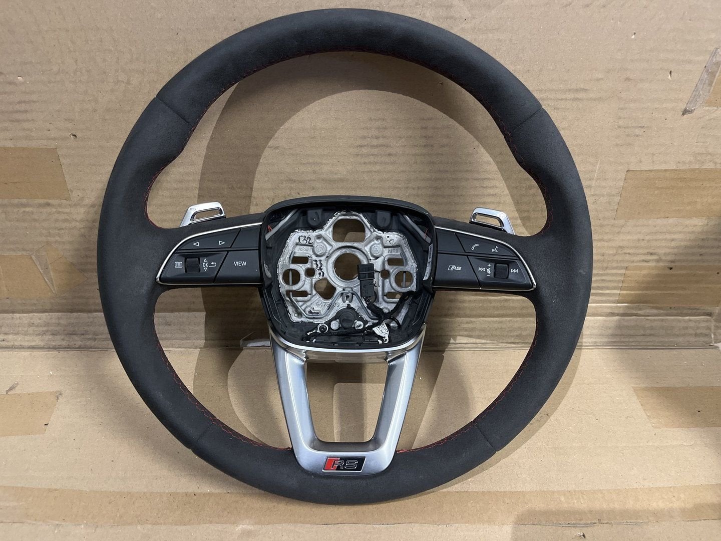 Audi a1 a3 q3 rs stuurwiel Alcantara, Auto-onderdelen, Besturing, Gebruikt, -, -, -