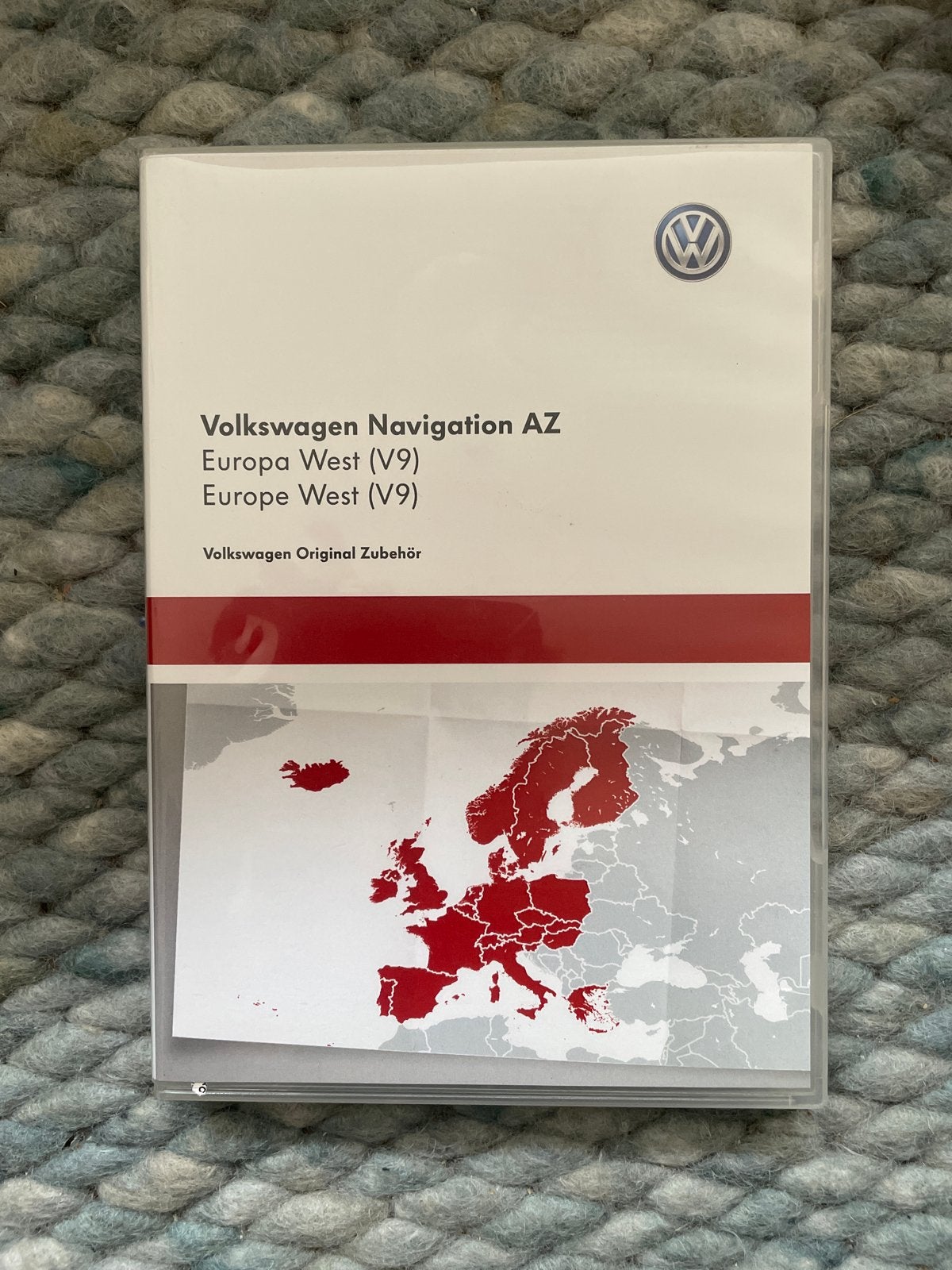 Volkswagen Navigatie AZ Europa West (V9) SD-kaart, Ophalen of Verzenden, Zo goed als nieuw
