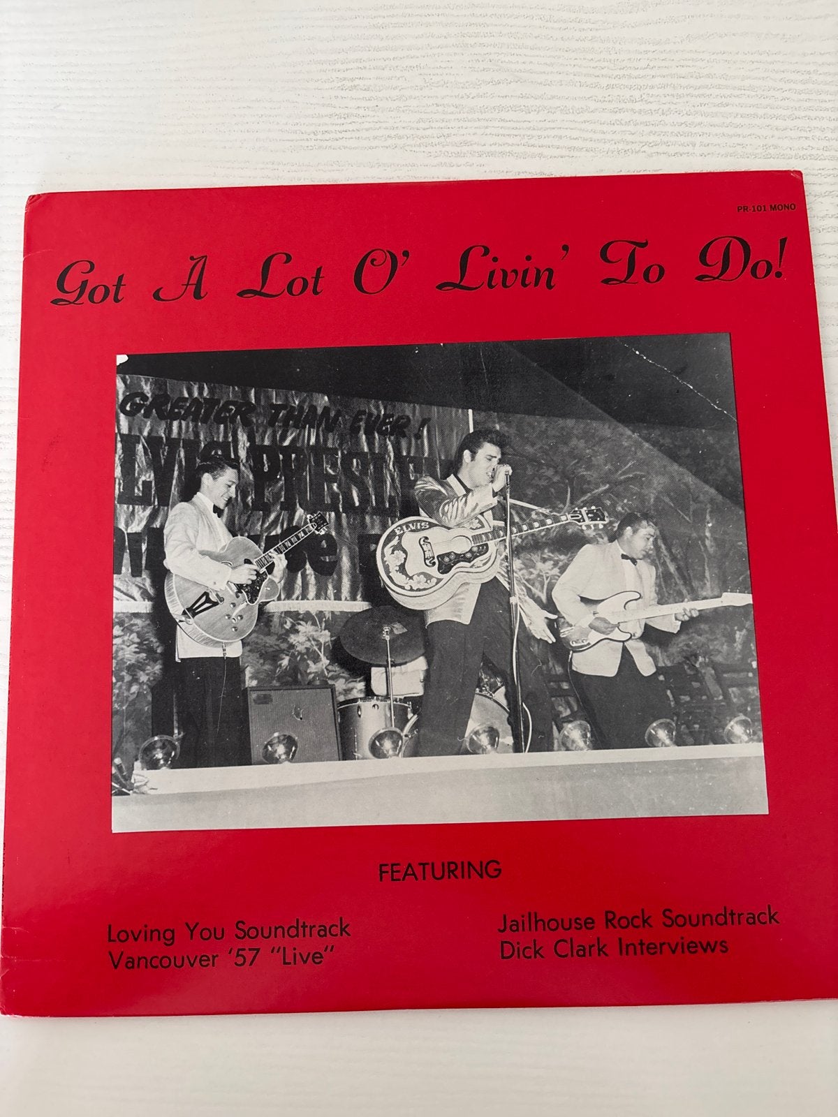 Elvis - Got A Lot O' Livin' To Do! (Bootleg LP) Maleisie, Ophalen of Verzenden, Zo goed als nieuw, Cd of Plaat