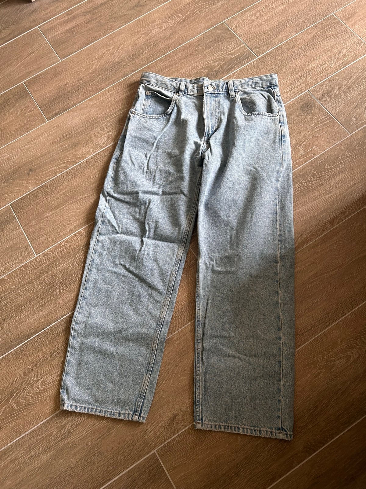 Zara Relaxed Ankle Jeans - Maat W32, Ophalen of Verzenden, Nieuw, Blauw, W32 (confectie 46) of kleiner