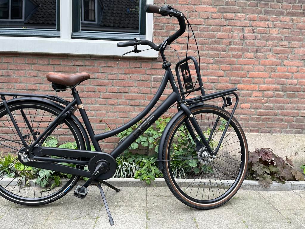 BSP Scala Urban Transport fiets 28” zwart 3 versnellingen, Gebruikt, Versnellingen, 50 tot 53 cm, Trommelrem