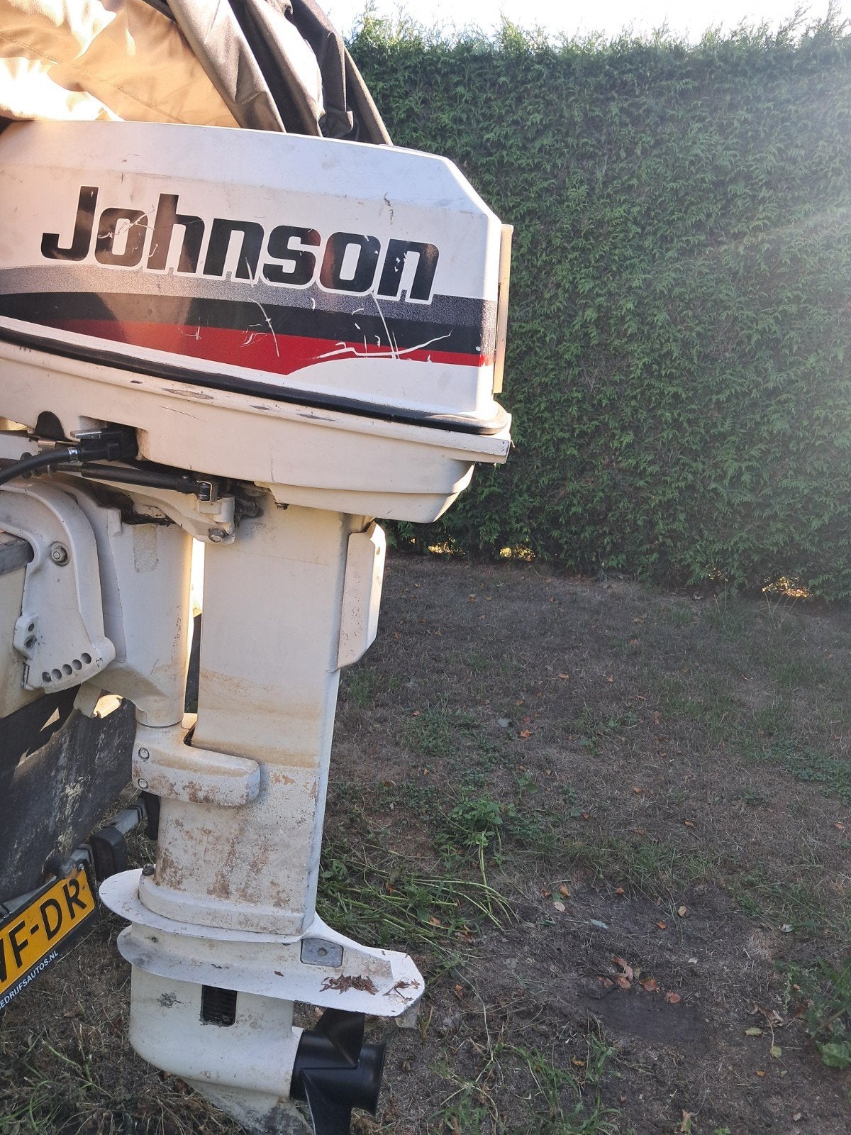 johnson 25 pk 2 cilinder 2 takt, Ophalen, Gebruikt