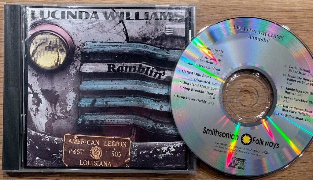 LUCINDA WILLIAMS - Ramblin' ( CD ), Cd's en Dvd's, Ophalen of Verzenden, Zo goed als nieuw, Singer-songwriter