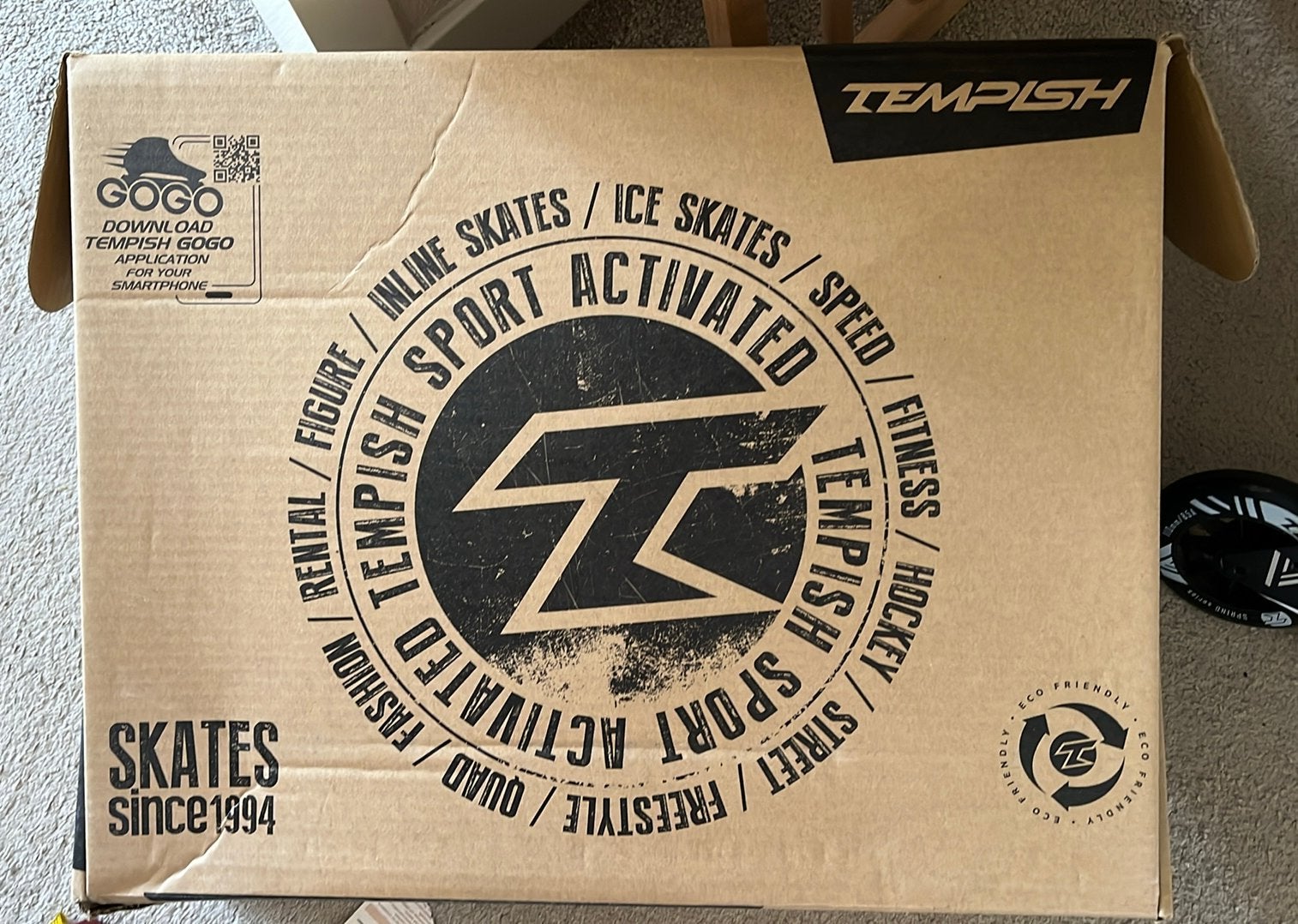 Tempish viber urban skates/skeelers grote wielen, Overige merken, Gebruikt, Verzenden, Dames