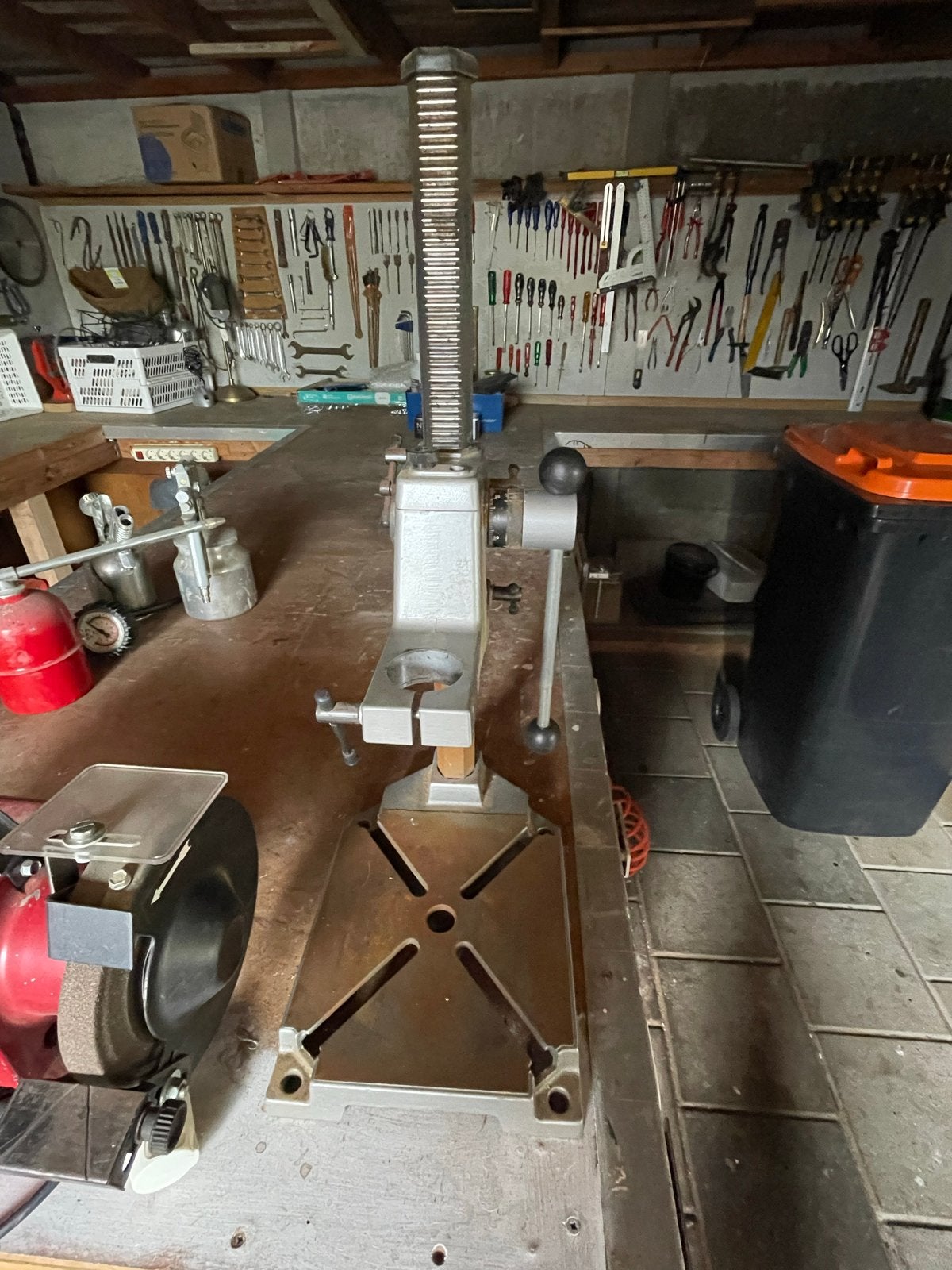 Wolfcraft Kolomboormachine - Boorstandaard, Ophalen, Gebruikt, Kolomboormachine