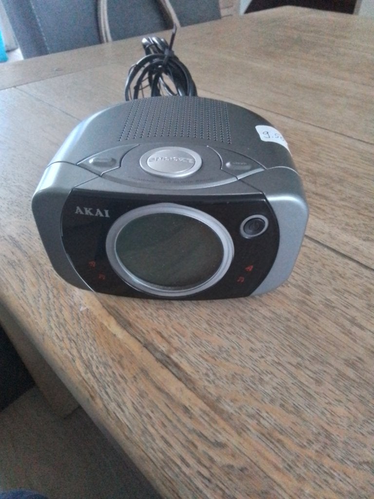Vintage klokradio, Ophalen of Verzenden