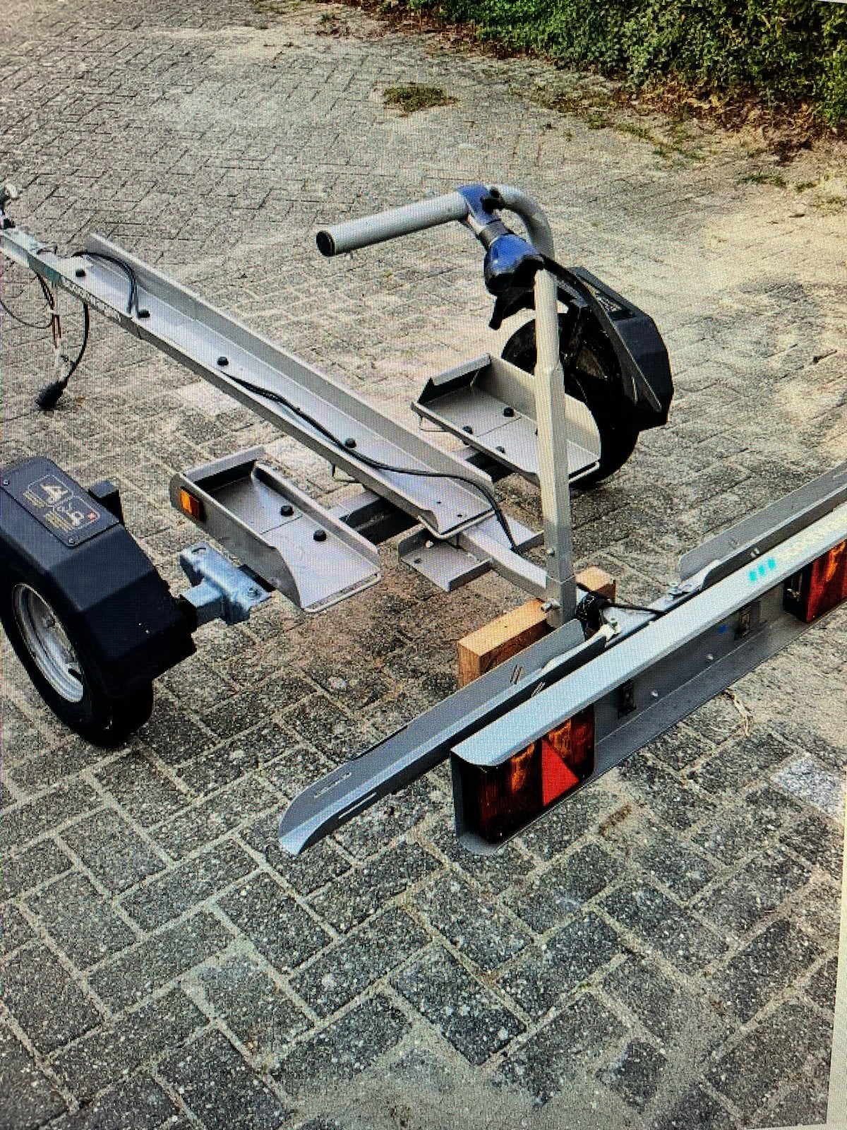 Scootmobiel / driewieler dragers, Ophalen, Zo goed als nieuw, Brede banden, 1 fiets