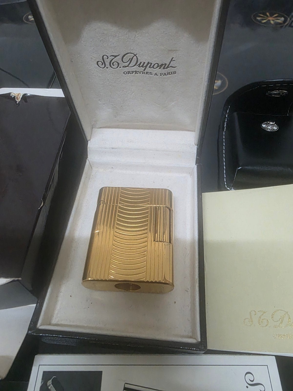 S.t dupont aansteker, Verzamelen, Ophalen of Verzenden, Gebruikt, Aansteker
