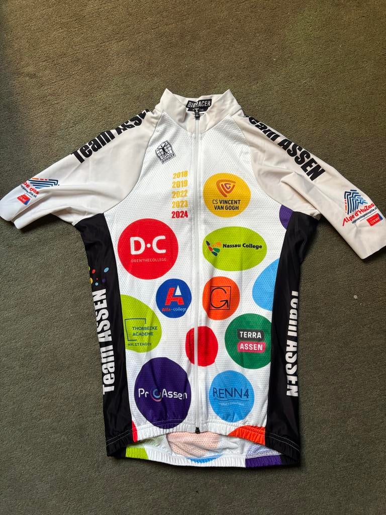 Bioracer Team Assen Wielershirt - Maat XS, Ophalen of Verzenden, Zo goed als nieuw