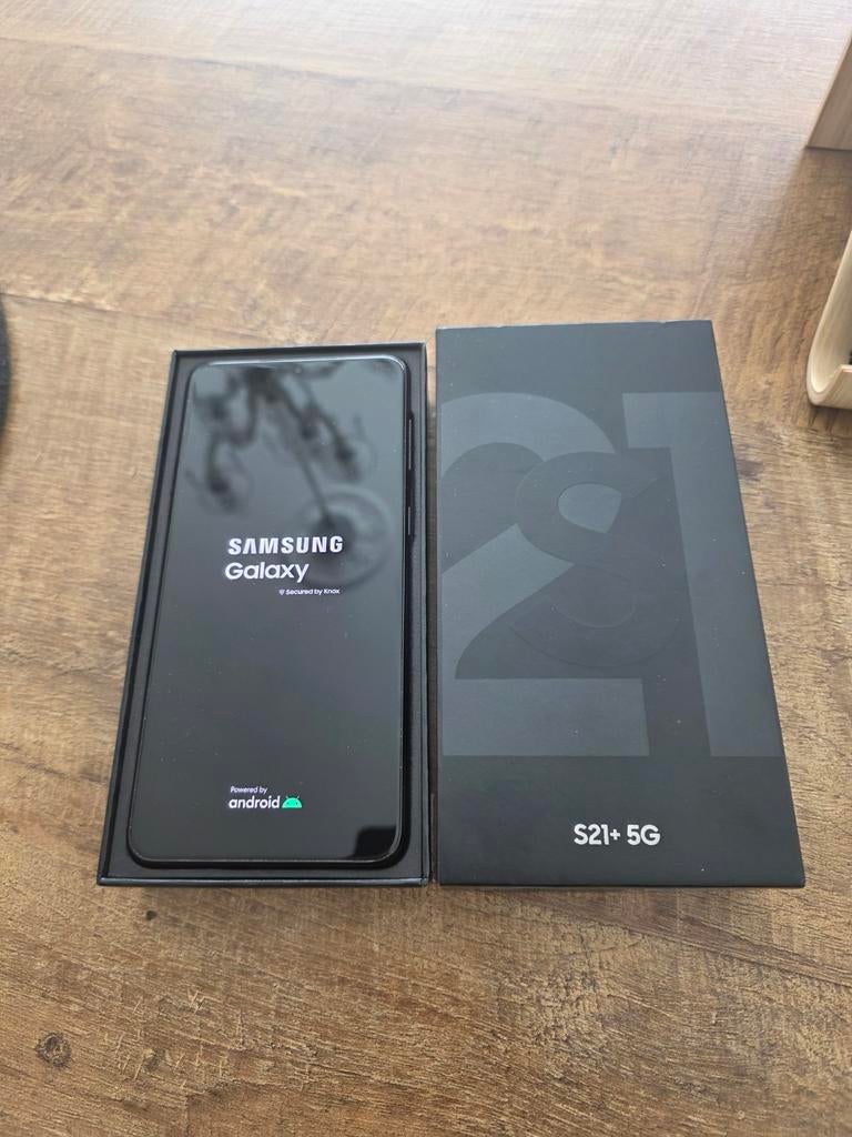 Samsung Galaxy S21 plus 5G, Telecommunicatie, Mobiele telefoons | Samsung, Zwart, Touchscreen, Ophalen of Verzenden, Zo goed als nieuw