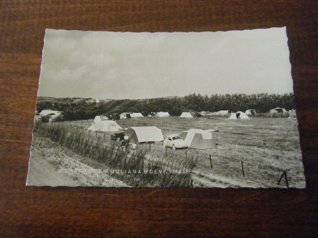 Q32 - Renesse - Camping Juliana Hoeve - Mooi/Oud, Ophalen of Verzenden, 1960 tot 1980, Zeeland