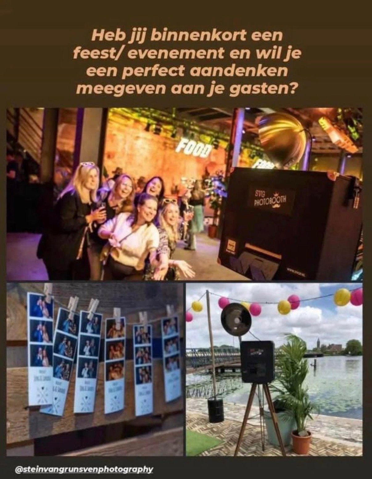 Photobooth te huur, Ophalen