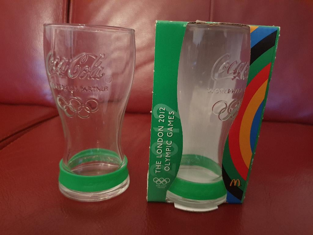 McDonalds Coca Cola Olympische Spelen Londen 2012 (12 st.), Verzamelen, Glas en Borrelglaasjes, Ophalen of Verzenden, Nieuw, Frisdrankglas