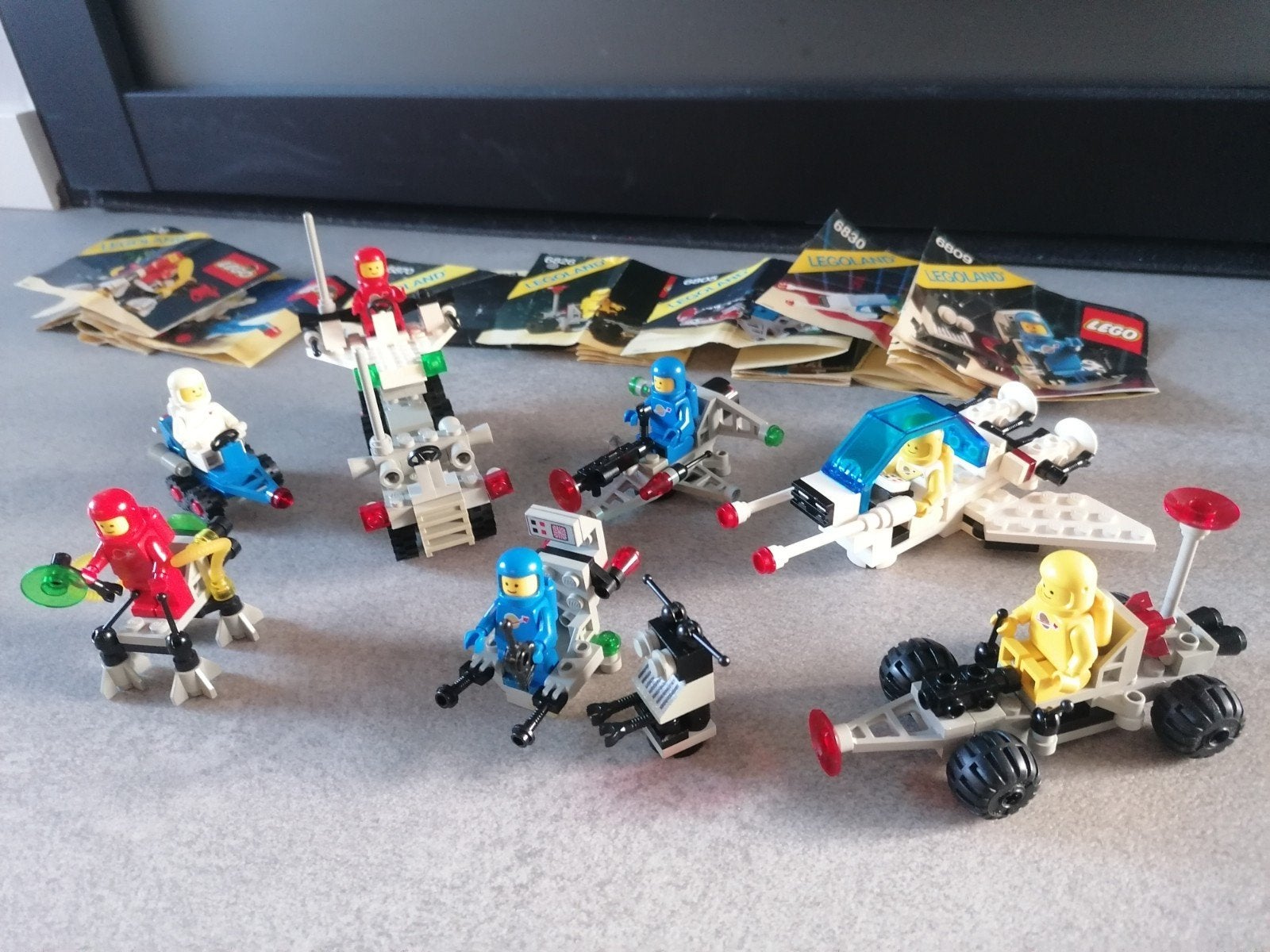 Lego Ruimtevaart Space 6830 6805 6870 6826 6809 6806, Ophalen of Verzenden, Zo goed als nieuw, Space, Complete set