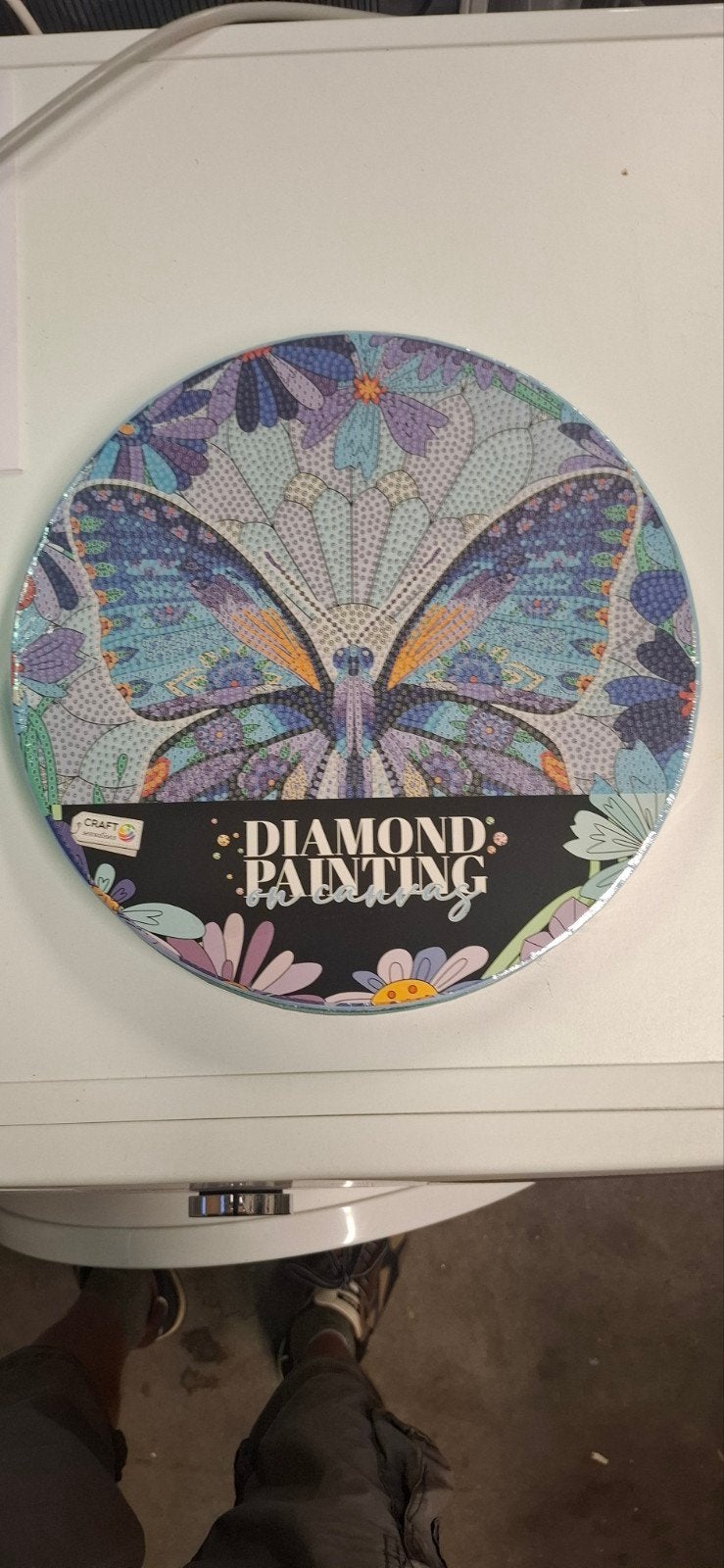 8x Diamond Painting Volwassenen - Vlinder, Tijger, Mandala's, Nieuw, Ophalen of Verzenden, 5521 RK, The Netherlands, Creative Craft Group