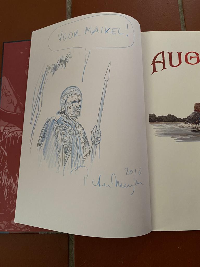 Peter Nuyten - Auguria (HC, Silvester, met dedicace), Eén stripboek, Ophalen of Verzenden, Zo goed als nieuw