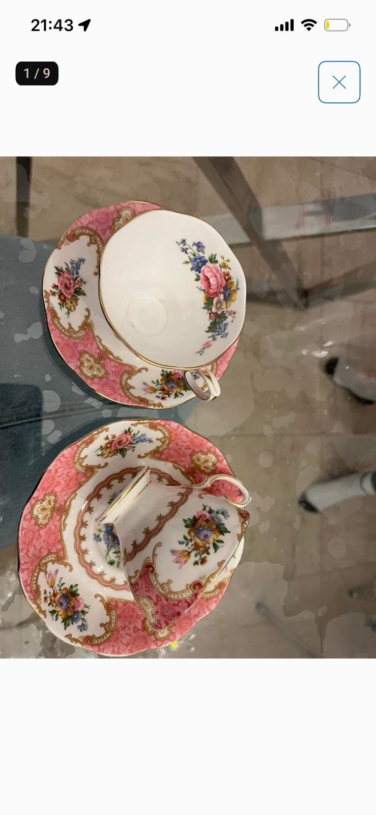 Royal albert kopjes, Antiek en Kunst, Ophalen of Verzenden