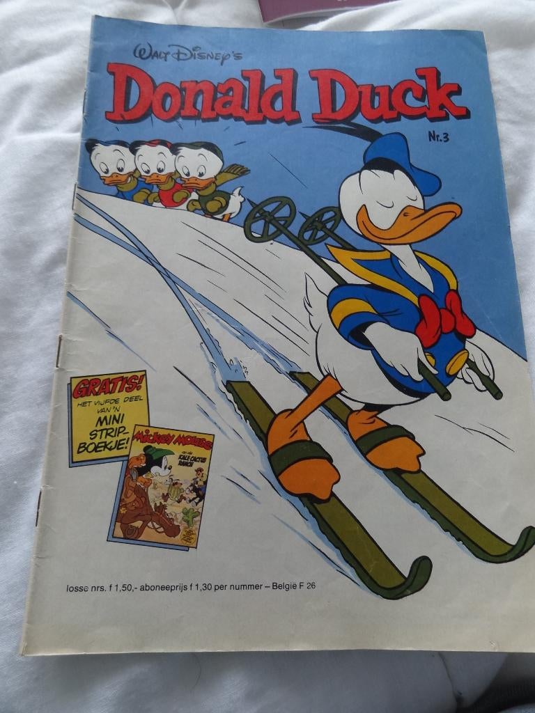 8 x Donald duck, Boeken, Stripboeken, Gelezen, Meerdere stripboeken, Ophalen of Verzenden