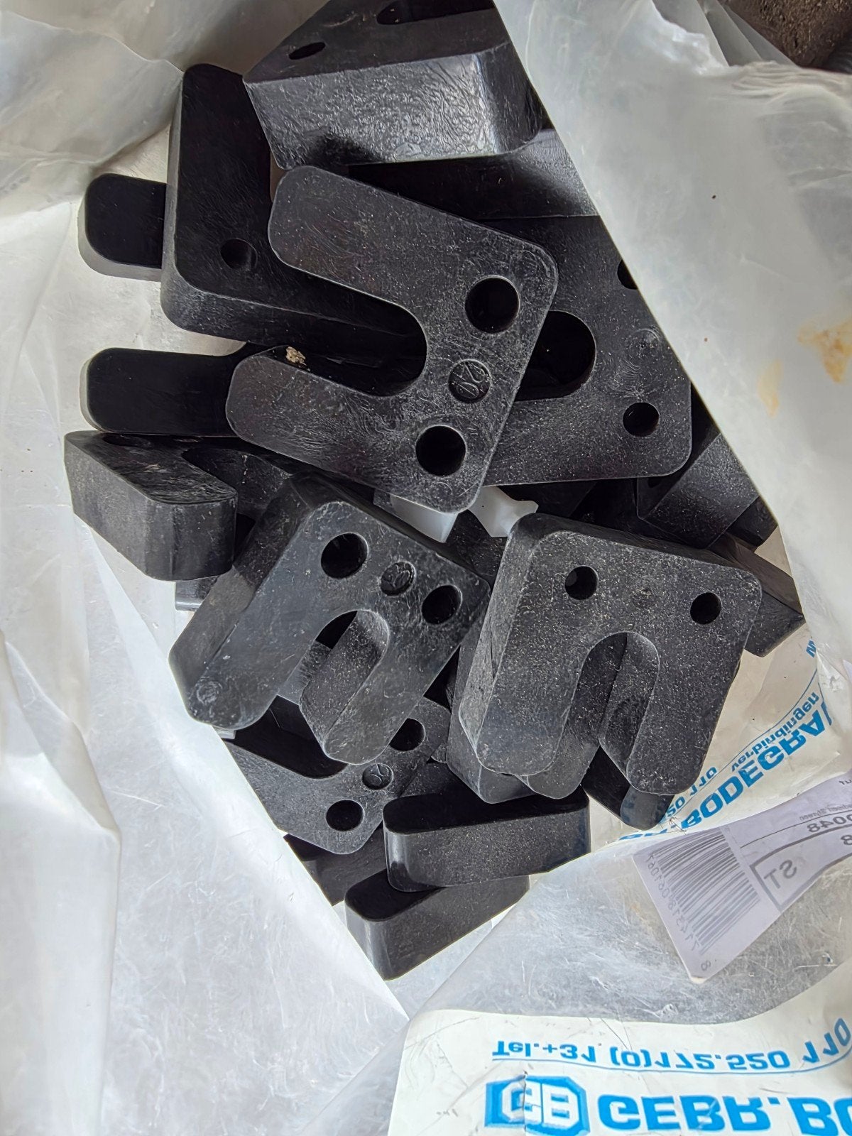 Zak Gebr. Bodegraven hogedrukplaten / uitvulplaatjes 20mm, Ophalen of Verzenden, Nieuw