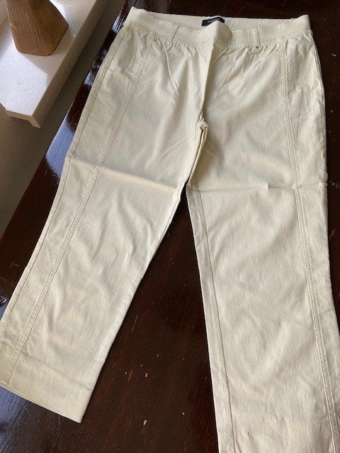 Bexley's lichtgele zomerbroek met comfort band maat 44, Geel, Maat 42/44 (L), Ophalen of Verzenden, Zo goed als nieuw