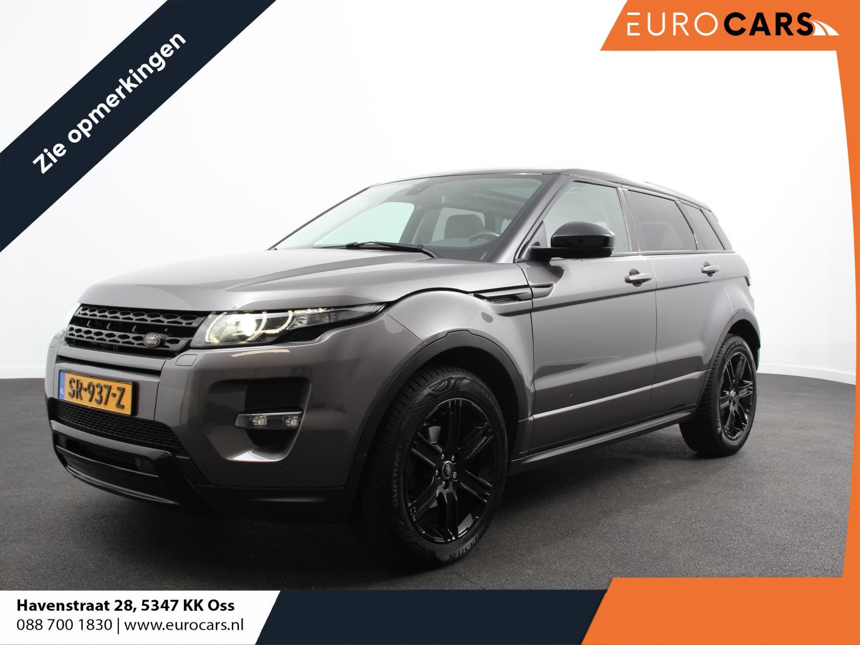 Land Rover Range Rover Evoque 2.0 Si 4WD Prestige Cruise con, Auto's, Land Rover, Euro 5, Zwart, Leder, Bedrijf