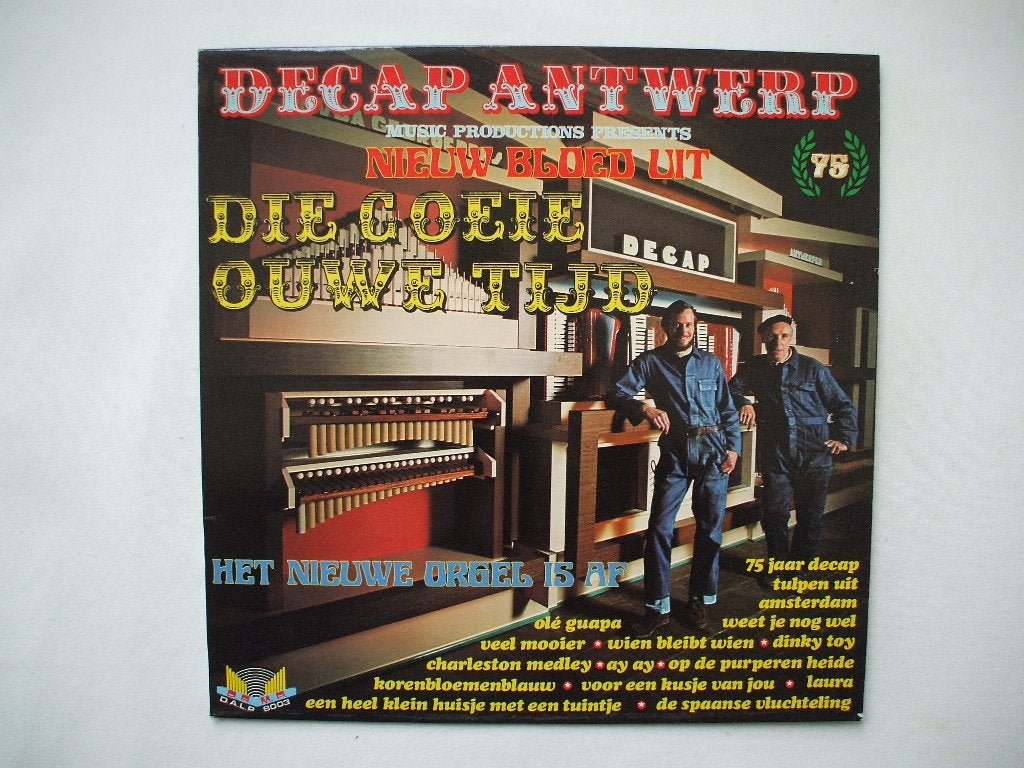 Decap Antwerp - Nieuw bloed uit die goeie ouwe tijd LP, Cd's en Dvd's, LP, Gebruikt, Ophalen of Verzenden, Levenslied of Smartlap
