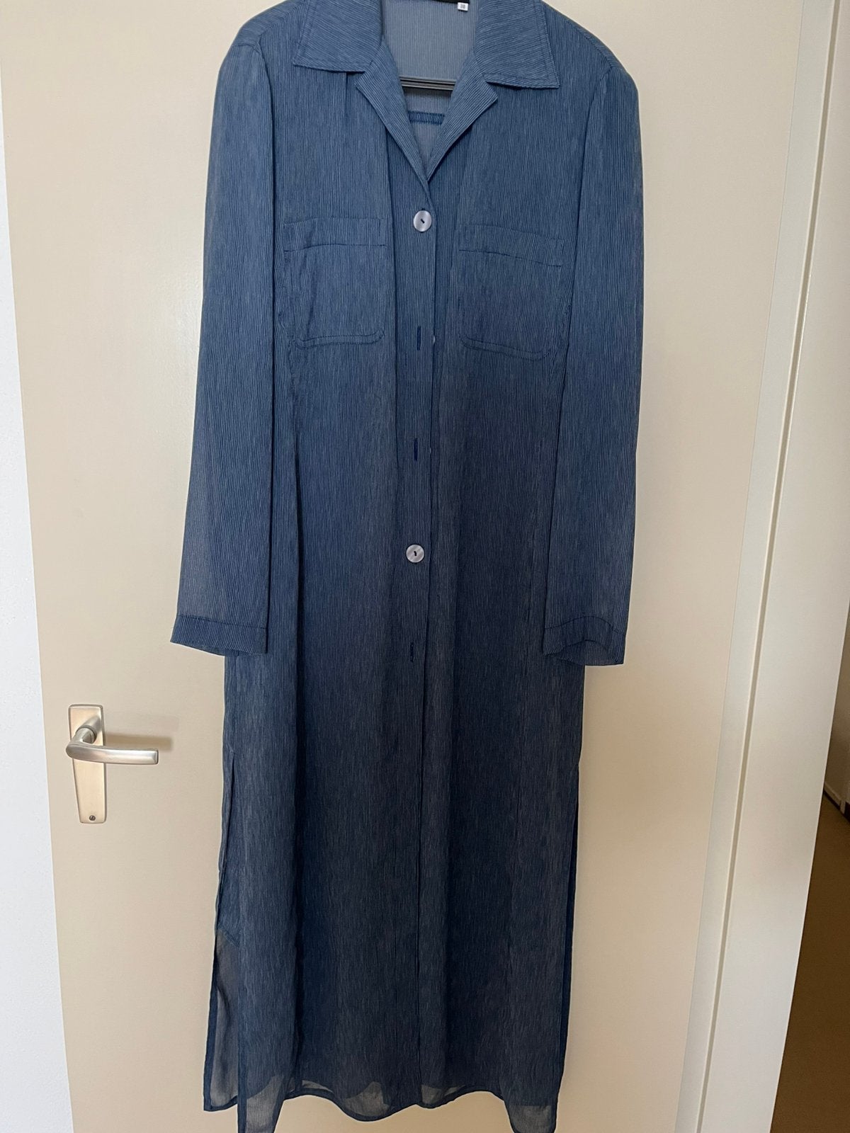 Rok met bijpassende dress jas blauw mt 38, Maat 38/40 (M), Overige typen, Blauw, Ophalen of Verzenden