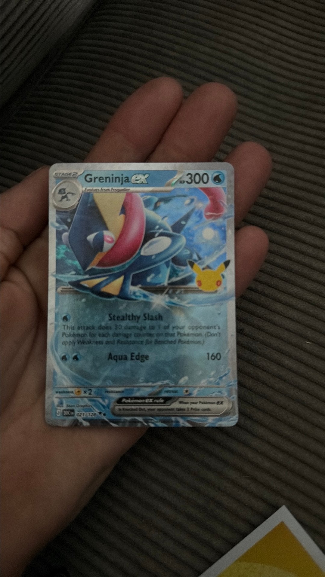 Greninja ex, Ophalen of Verzenden, Zo goed als nieuw