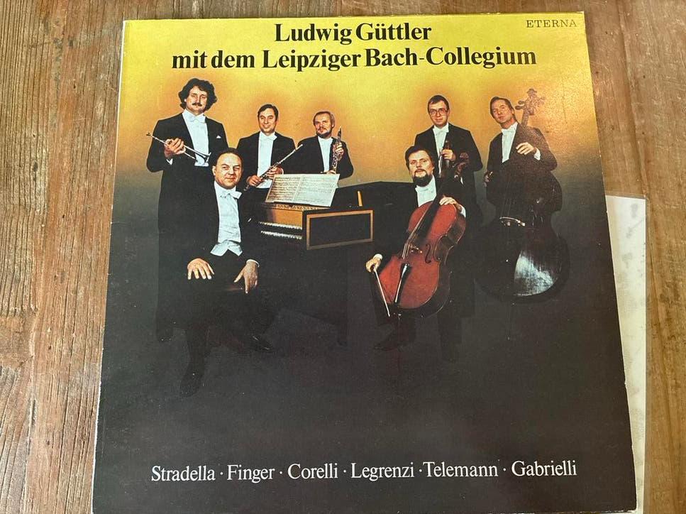 Ludwig Güttler - Leipziger Bach-Collegium LP, Ophalen, Gebruikt, 12 inch, Orkest of Ballet