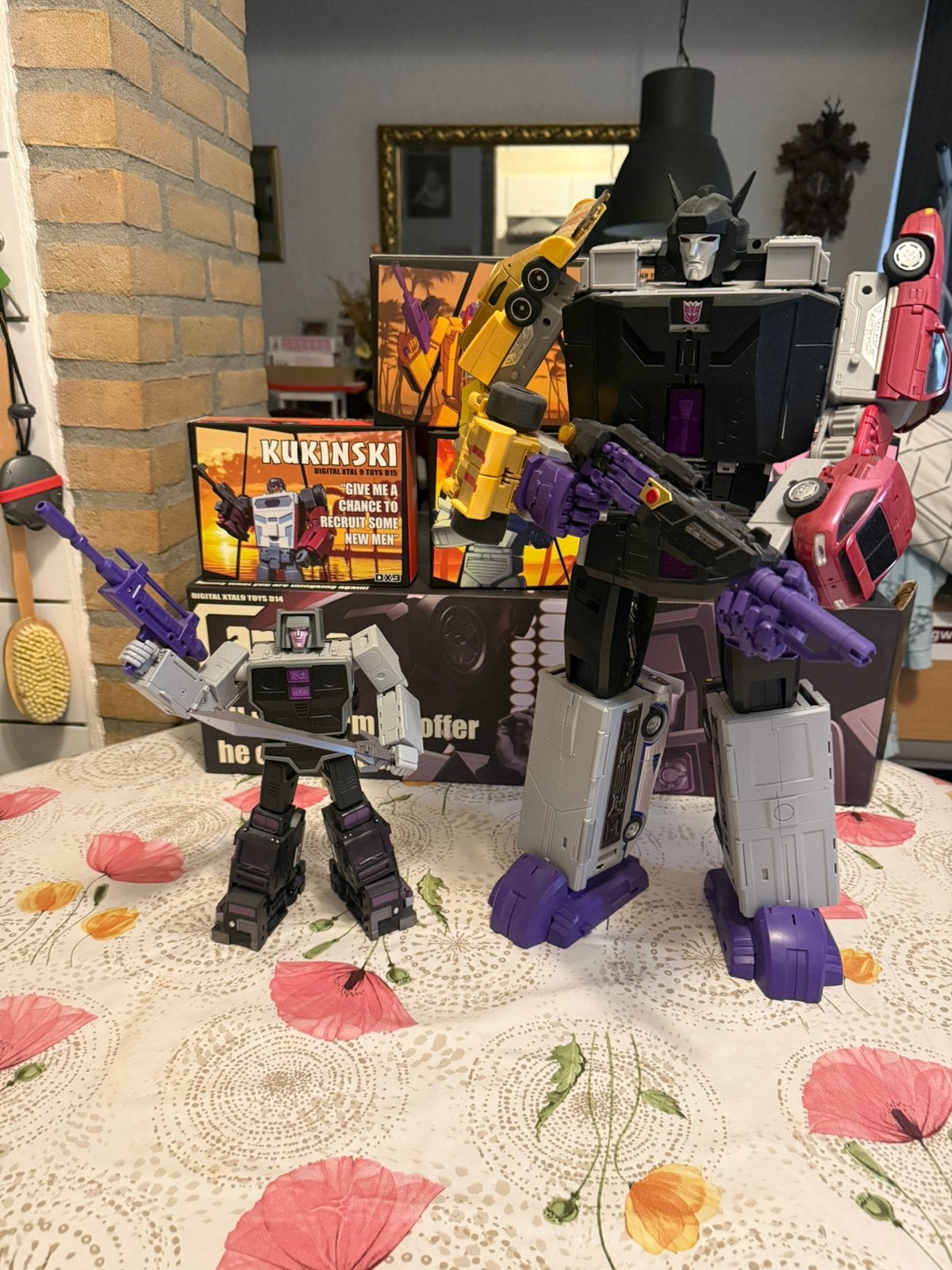 Transformers Masterpiece DX9 menasor, Verzamelen, Transformers, Zo goed als nieuw, G1, Ophalen of Verzenden