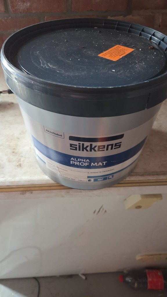 Sikkens Alpha Prof Mat - 10 liter verf, Overige kleuren, 5 tot 10 liter, Nieuw, Ophalen of Verzenden