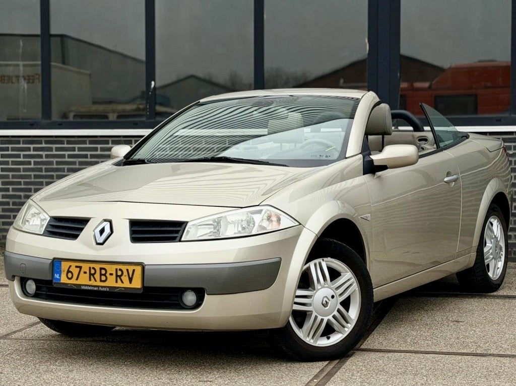 Renault Mégane Coupé-Cabriolet 1.6-16V Priv.Luxe |Cabrio |, Voorwielaandrijving, Gebruikt, 1295 kg, 4 cilinders